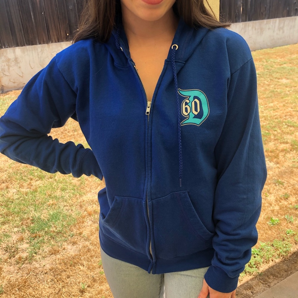 Disney Disneyland 60th Anniversary Full Zip Hoodie - Picture 2 of 5